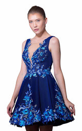 MNM Couture K3575 Royal Blue