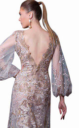 Mnm Couture K3591 Beige