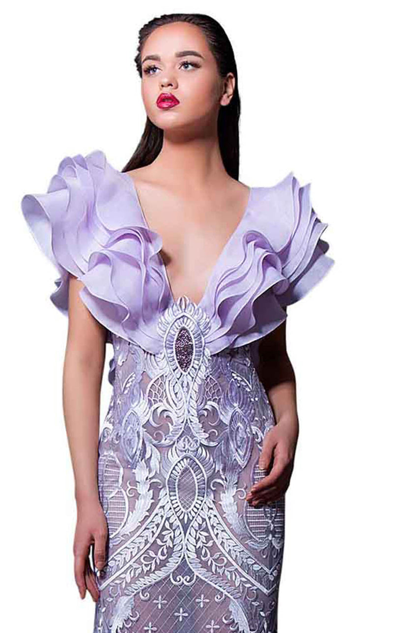 Mnm Couture K3597 Lilac