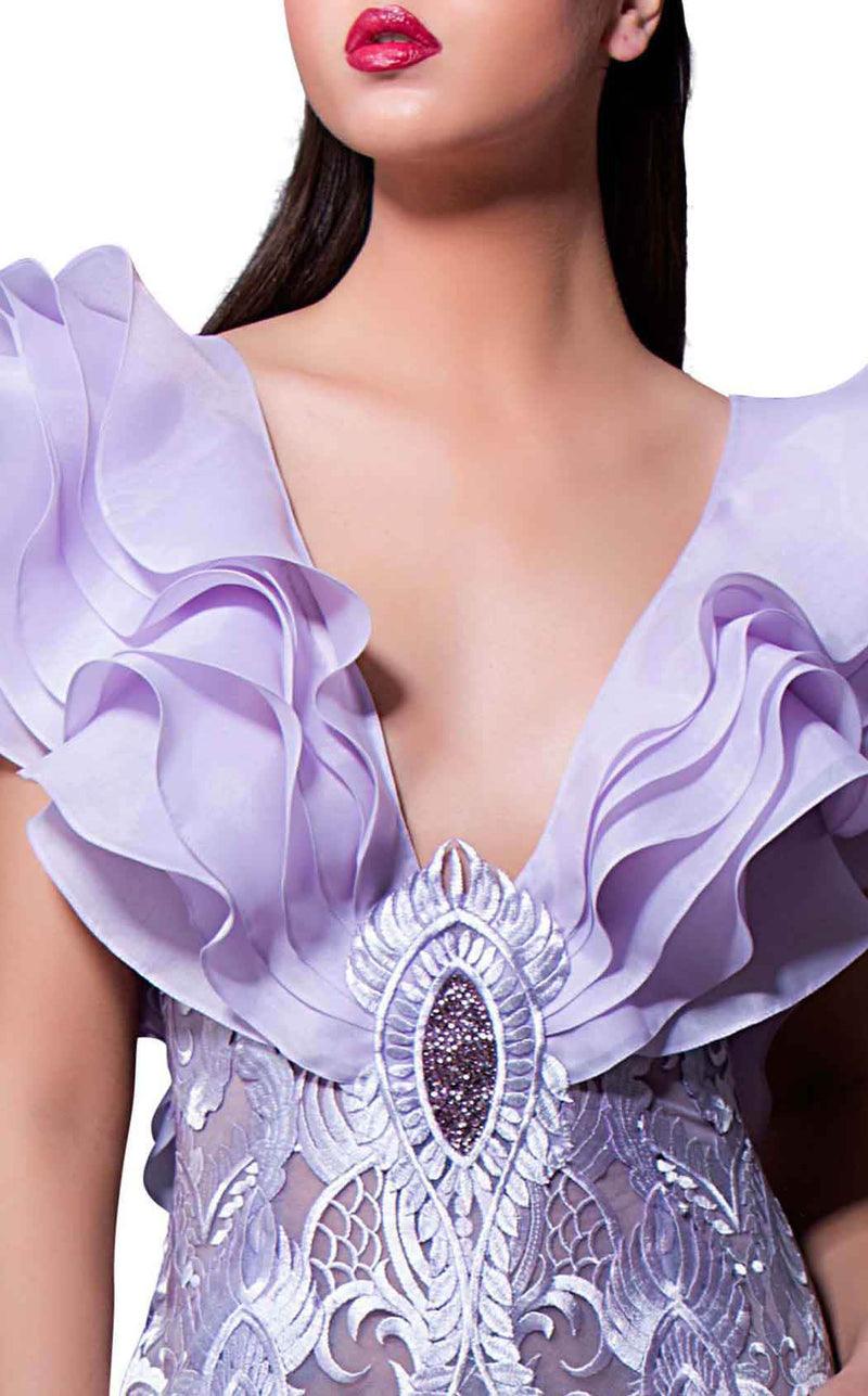 Mnm Couture K3597 Lilac