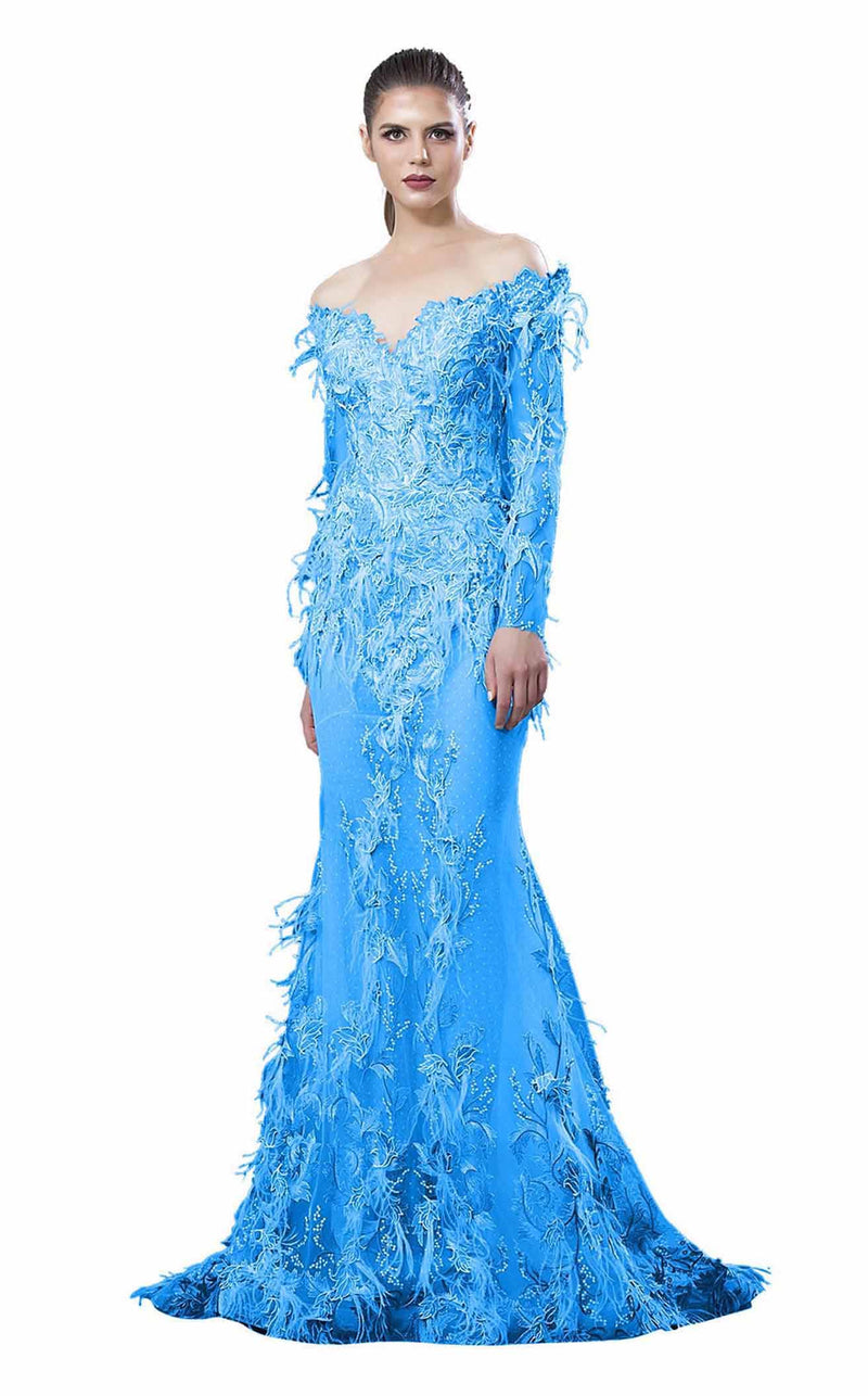 Mnm Couture K3648 Blue