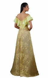 MNM Couture K3725 Yellow