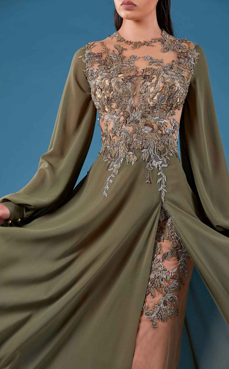 MNM Couture K3752 Olive