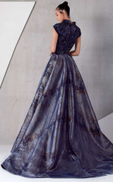 MNM Couture K3799 Navy Blue