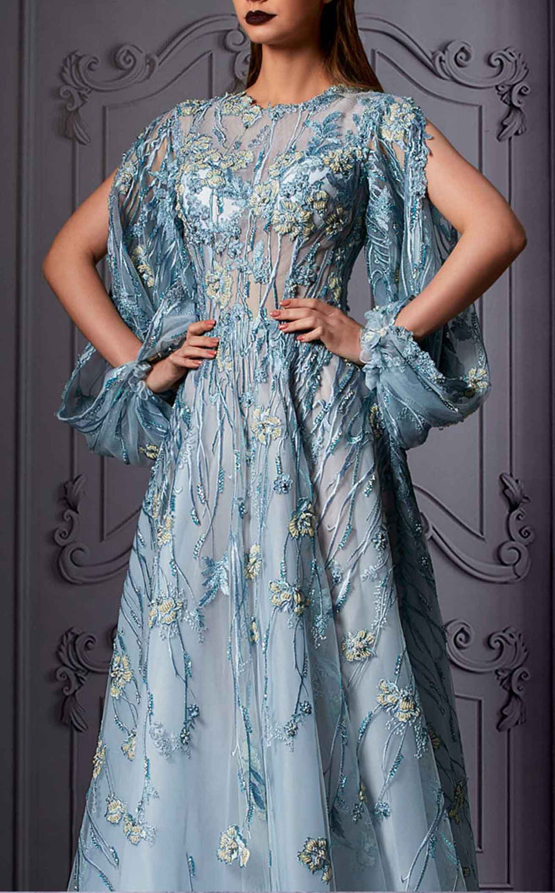 MNM Couture K3837 Blue