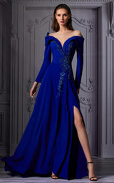 MNM Couture K3846 Royal Blue