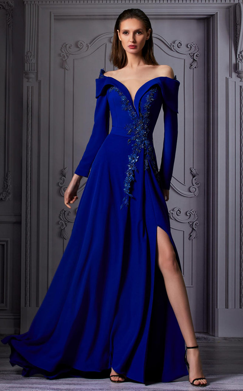 MNM Couture K3846 Royal Blue