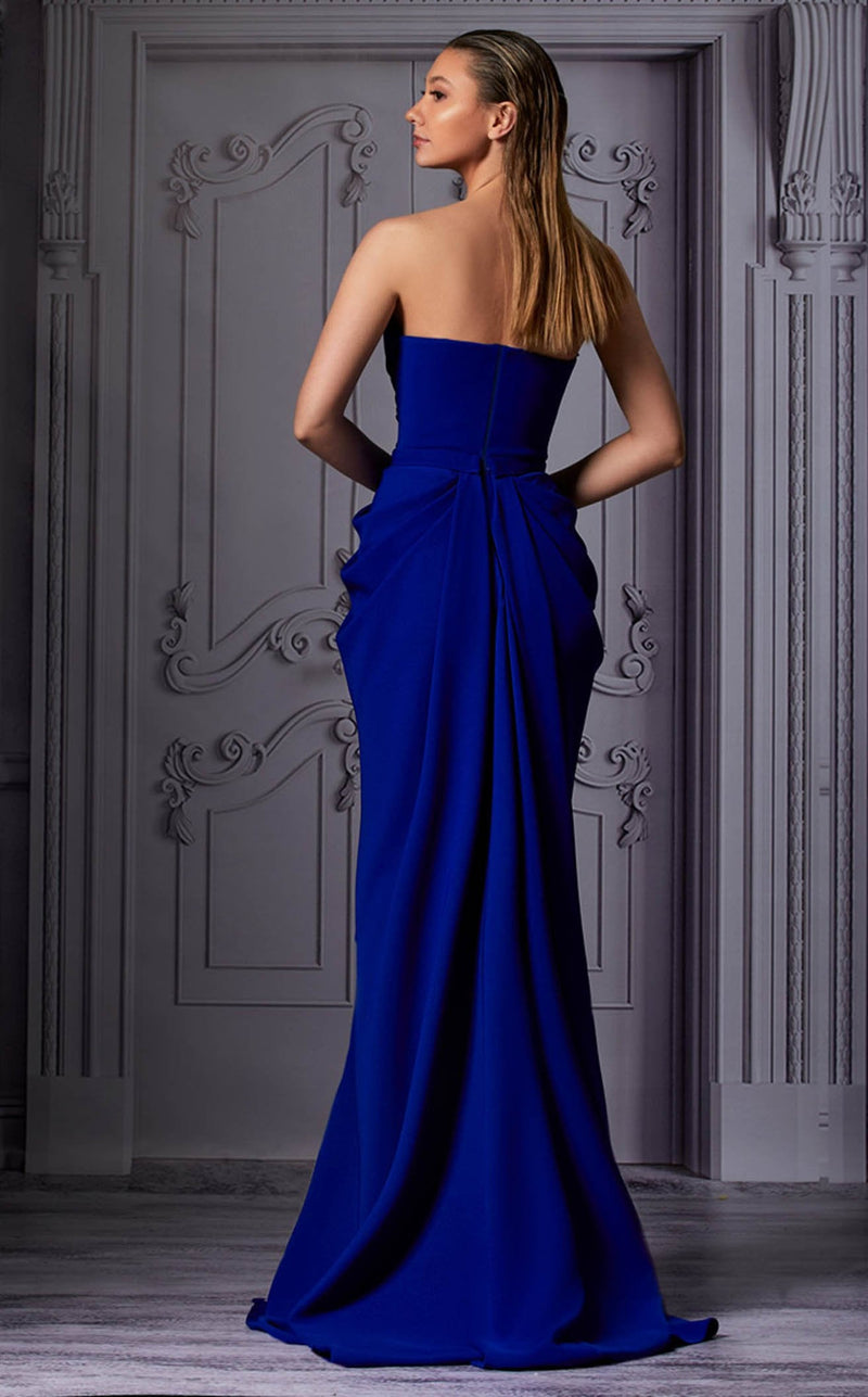 MNM Couture K3854 Royal-Blue