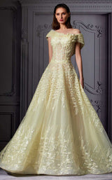 MNM Couture K3861 Yellow