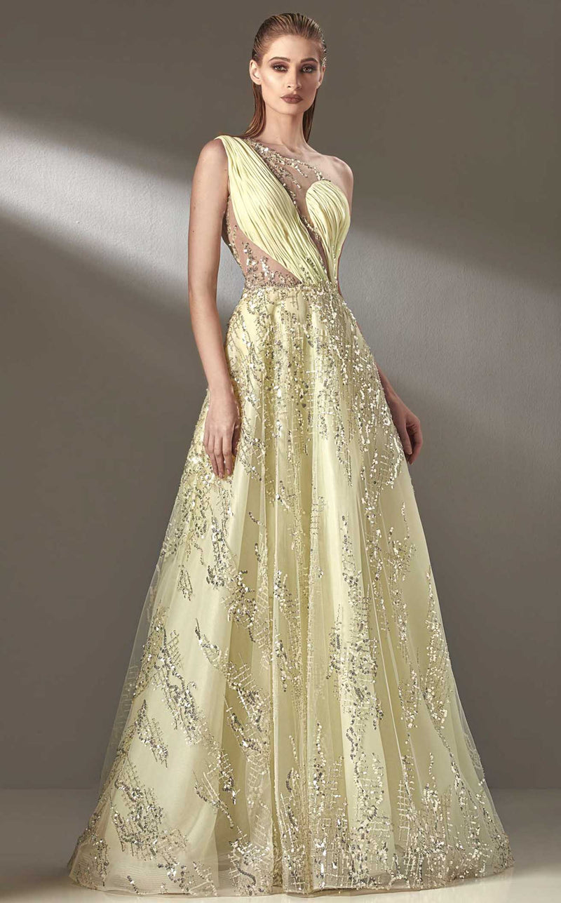 MNM Couture k3866 Yellow