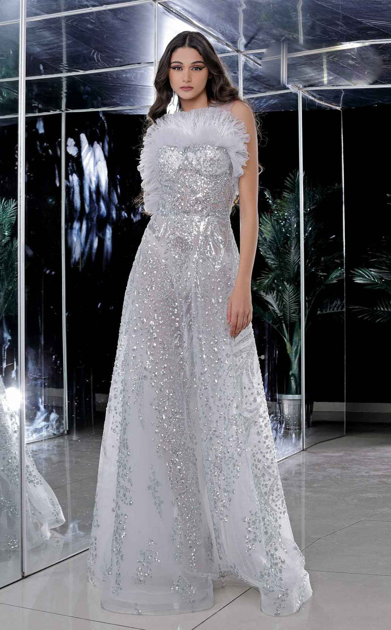 MNM Couture K3983 Ivory