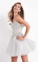 Jovani K59903 Silver/Silver