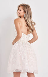 Jovani K68026 White-Pink