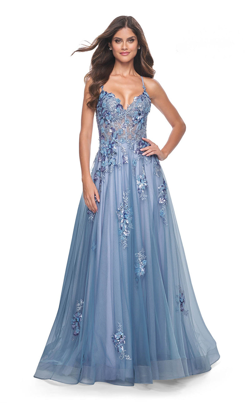 La Femme 32057 Slate Blue