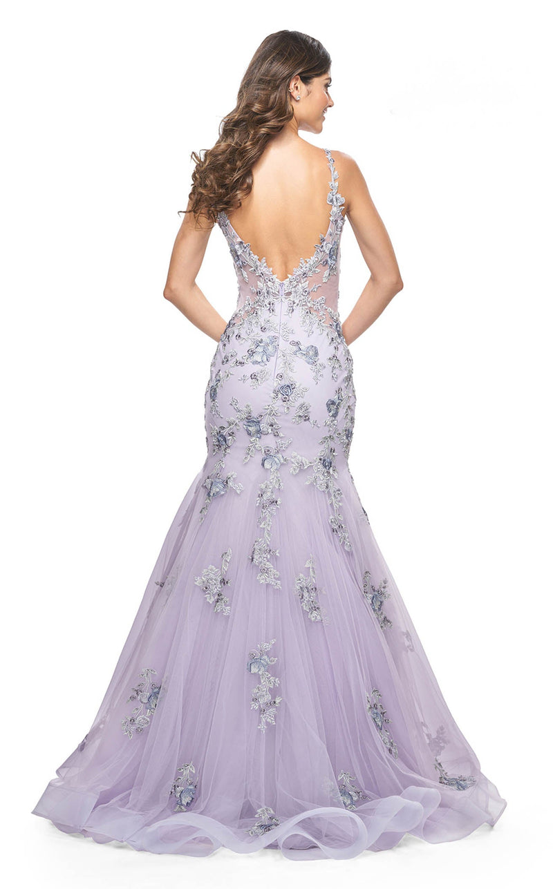 La Femme 32091 Lavender-Grey