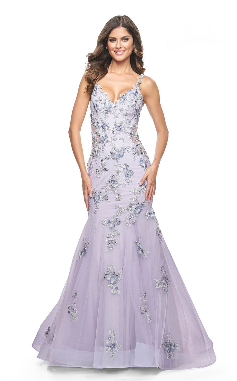 La Femme 32091 Lavender-Grey