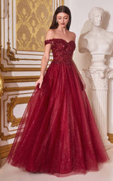 LaDivine CD0177 Burgundy