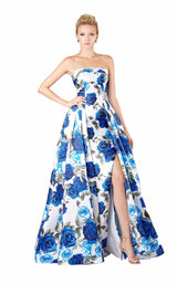 MNM Couture M0033 White/Blue