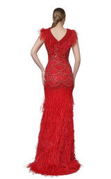 Modessa Couture M18035 Red