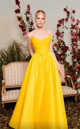 MNM Couture N0491 Yellow