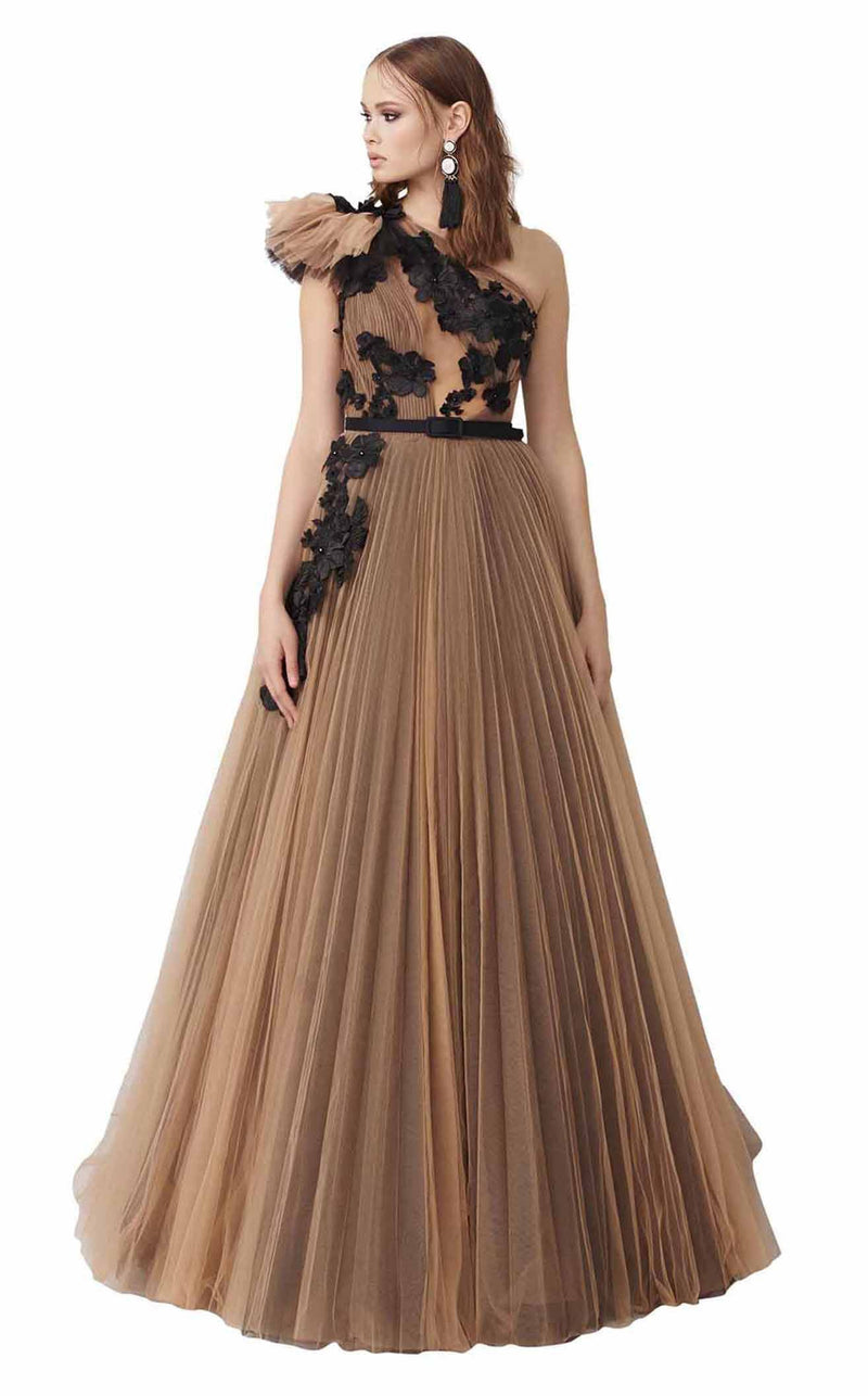 MNM Couture N0282 Nude-Black