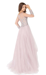 Mac Duggal 20076D Dusty Rose