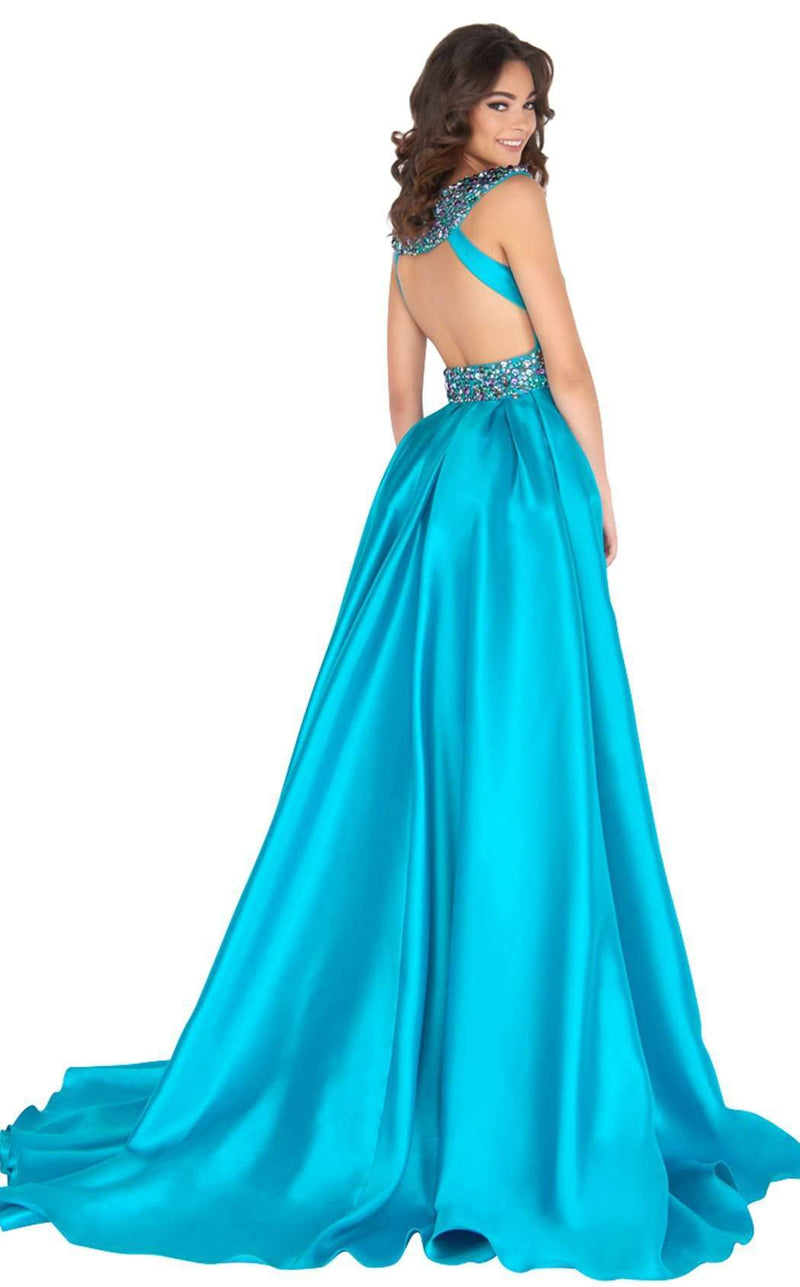 Mac Duggal 2025A Turquoise