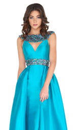 Mac Duggal 2025A Turquoise