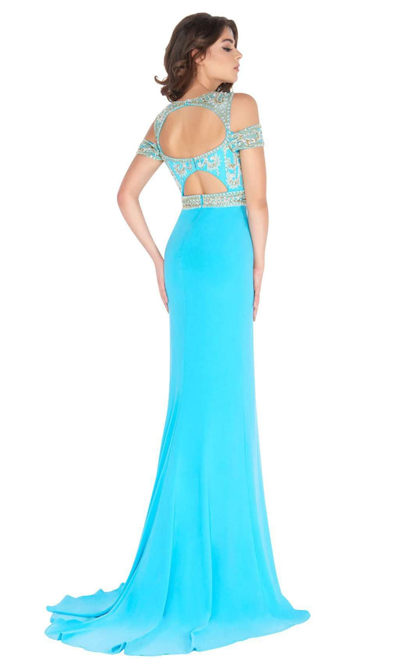 Mac Duggal 2034A Turquoise