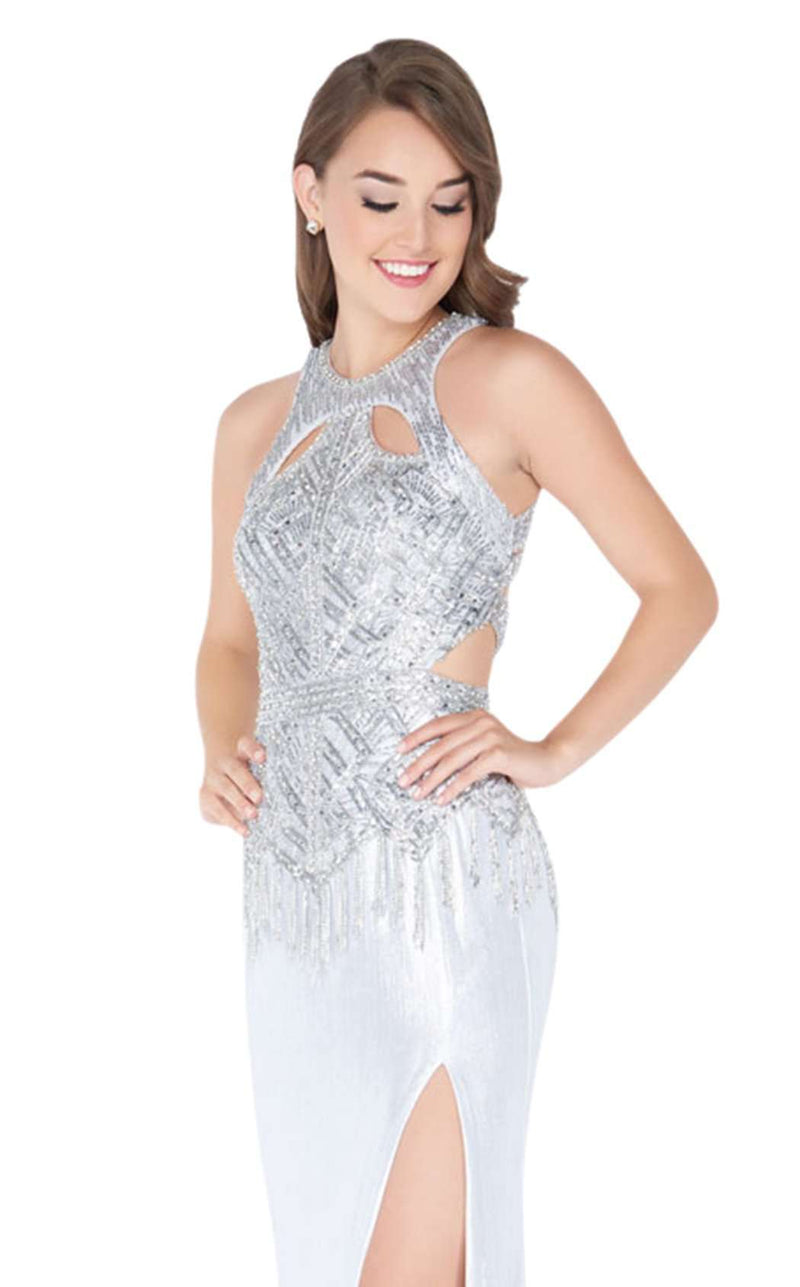 Mac Duggal 40779M Silver