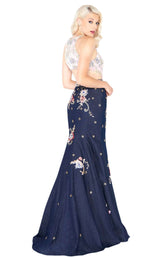 Mac Duggal 40845M Denim