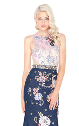 Mac Duggal 40845M Denim