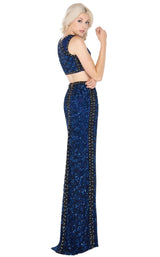 Mac Duggal 4672A Cobalt