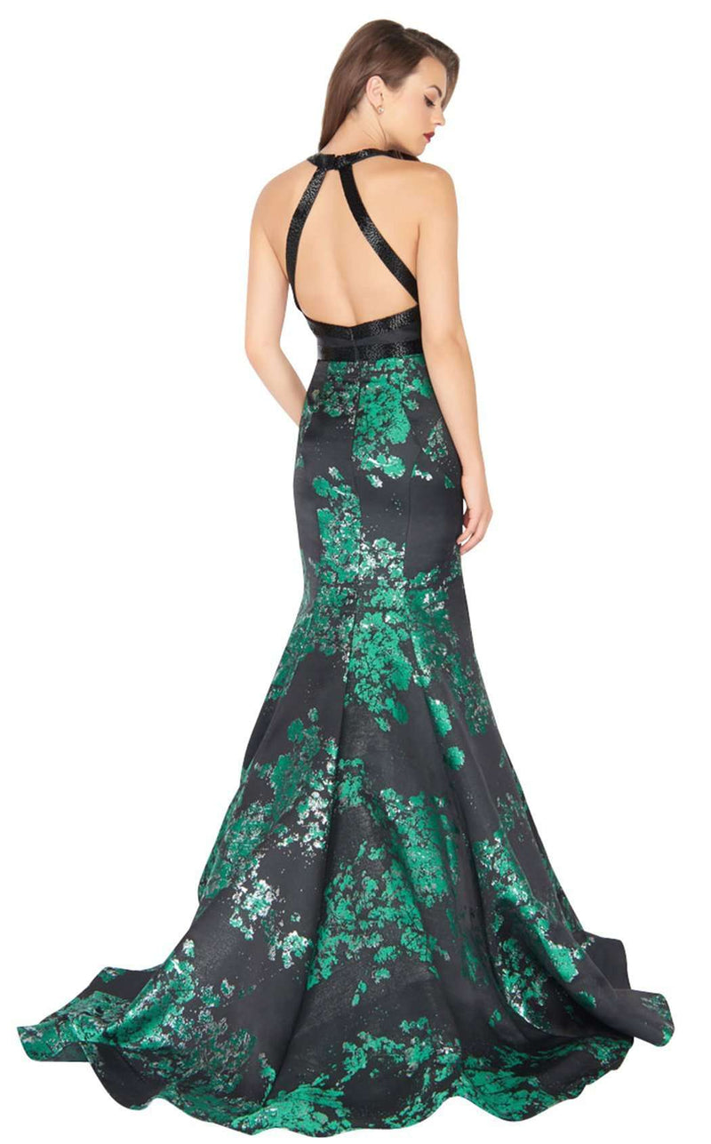 Mac Duggal 48727R Metallica-Green