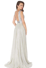 Mac Duggal 50458R Silver