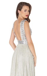 Mac Duggal 50458R Silver