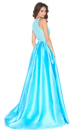 Mac Duggal 62715A Turquoise