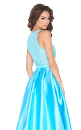 Mac Duggal 62715A Turquoise