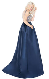 Mac Duggal 62927M Navy