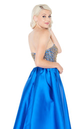 Mac Duggal 62969M Royal/Gold