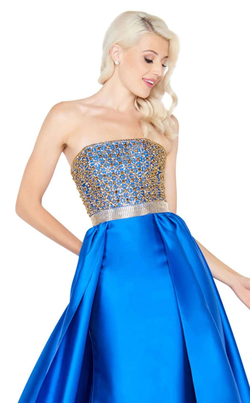 Mac Duggal 62969M Royal/Gold