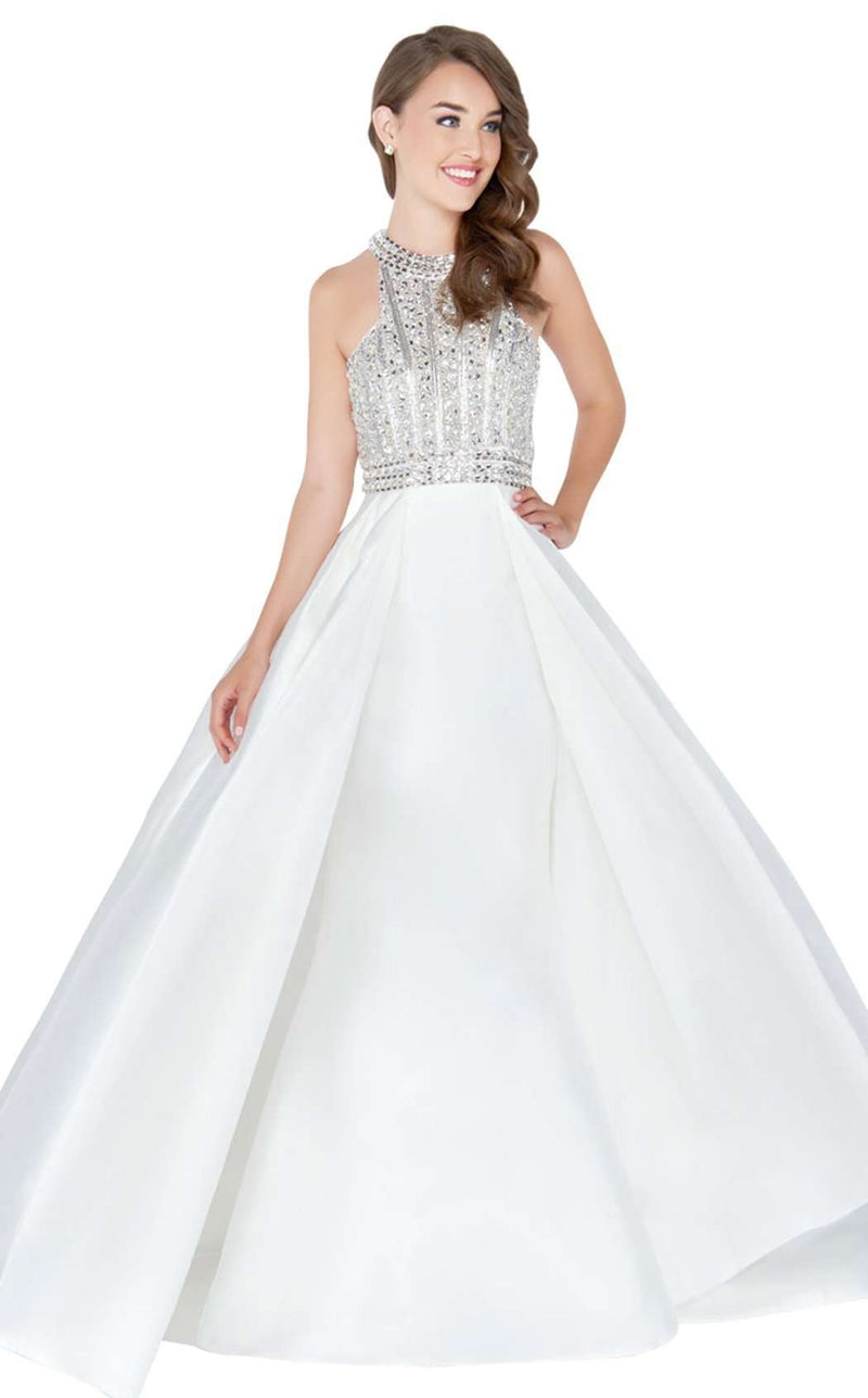 Mac Duggal 62981M Ivory