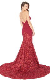 Mac Duggal 66218R Deep Red