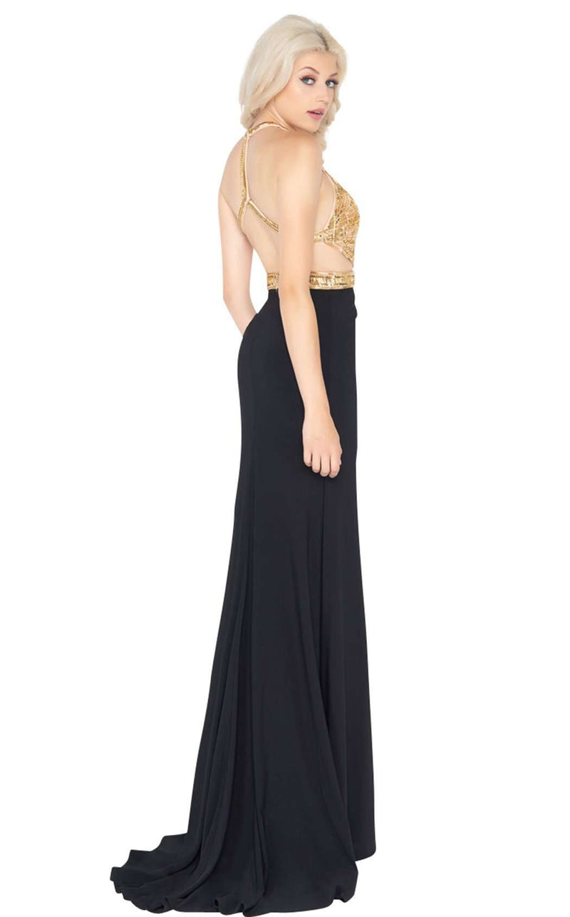 Mac Duggal 66525A Black/Gold