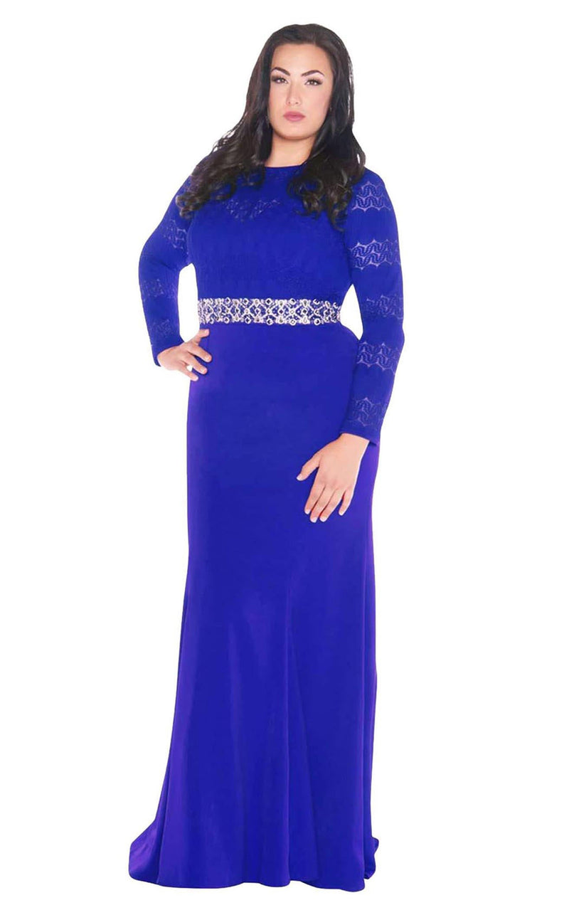 Mac Duggal Fabulouss 77383F Royal