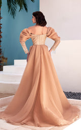 Modessa Couture M22403 Gold