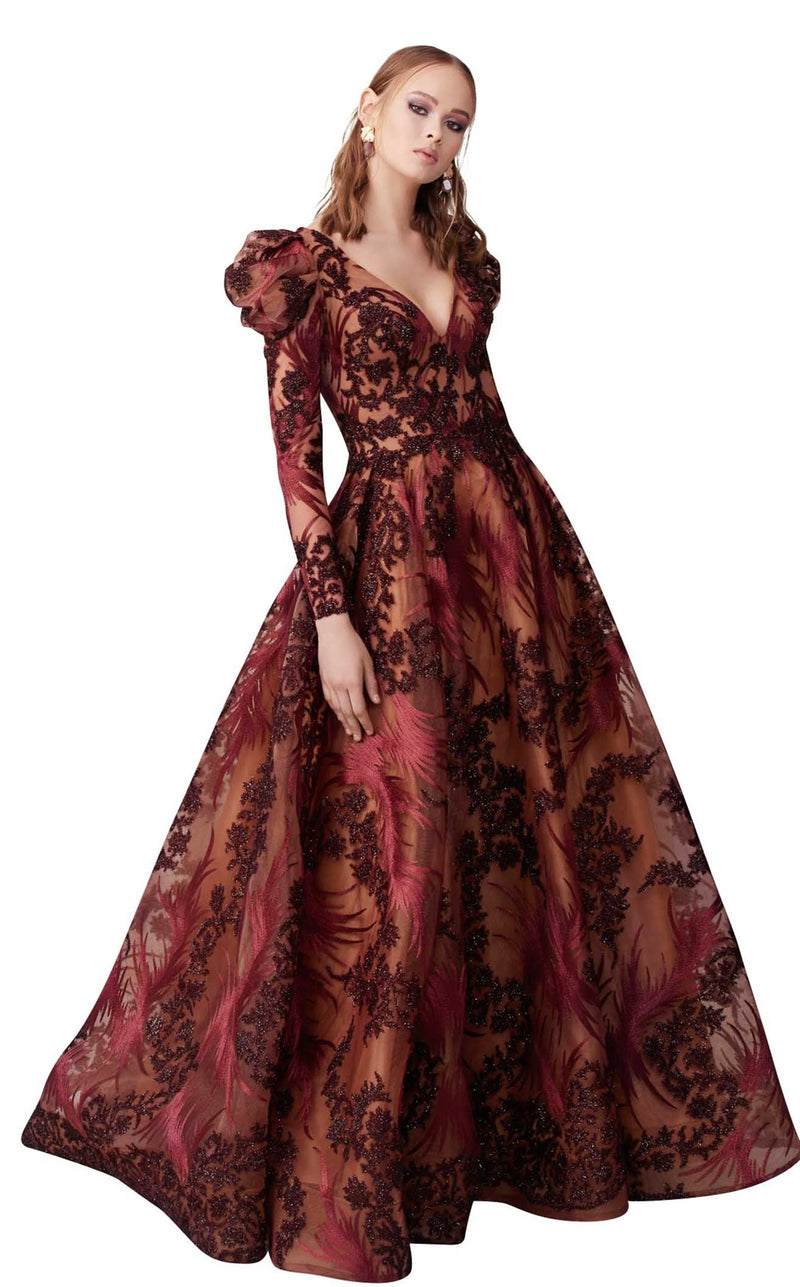 MNM Couture N0266 Burgundy