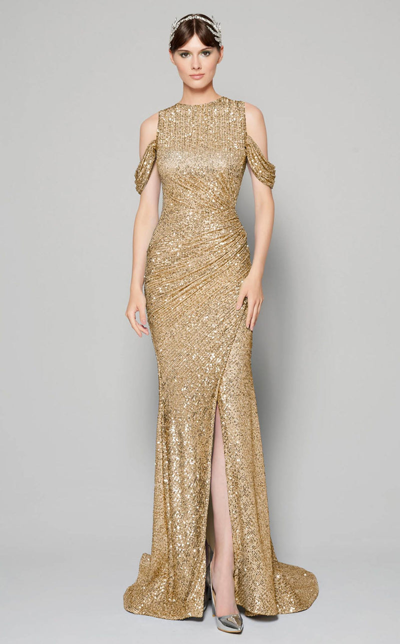 MNM Couture N0385 Gold