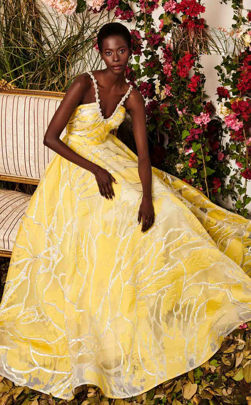 MNM Couture N0496 Yellow