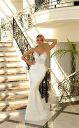 Daymor NC1018 Dress Ivory